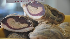 Charcuterie agret séché au foie gras maison